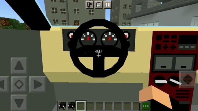 МОД НА GRANDCHEROKEE ДЛЯ МАЙНКРАФТА PE! ОБЗОР МОДОВ! смотреть онлайн