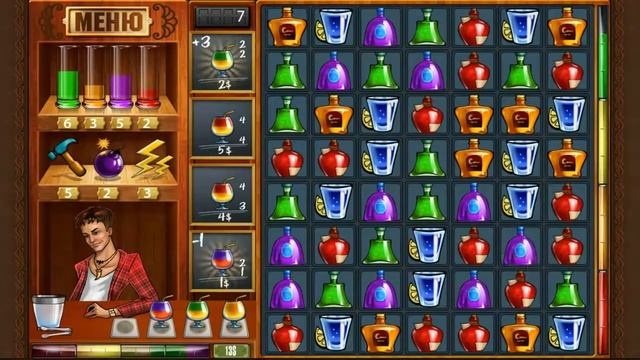 Игра Пазл Коктейль - скачать, на компьютер, играть, ключи - Алавар смотреть онлайн