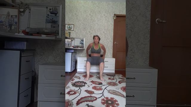 Занимаемся дома.Тренировка интервальная,мыщцы кора смотреть онлайн