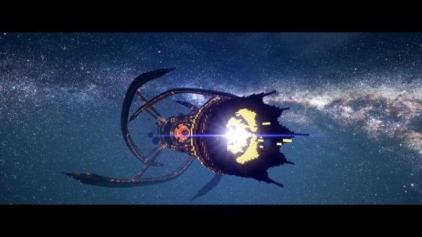 Космическая встреча, Avalon Spaceship, Martian Space base - [Minecraft Timelapse\Cinematic]