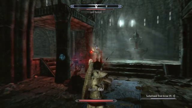 Defeating Lord Harkon: Skyrim смотреть онлайн