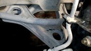 Замена передних амортизаторов Opel Omega A 2.0L