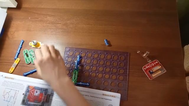 Видеообзор электронного конструктора 