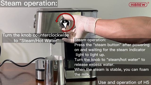 HiBREW | Troubleshooting Guide H5 Semi-Automatic Coffee Machine смотреть онлайн