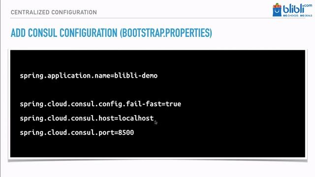Centralize Configuration using Consul and Spring Cloud смотреть онлайн