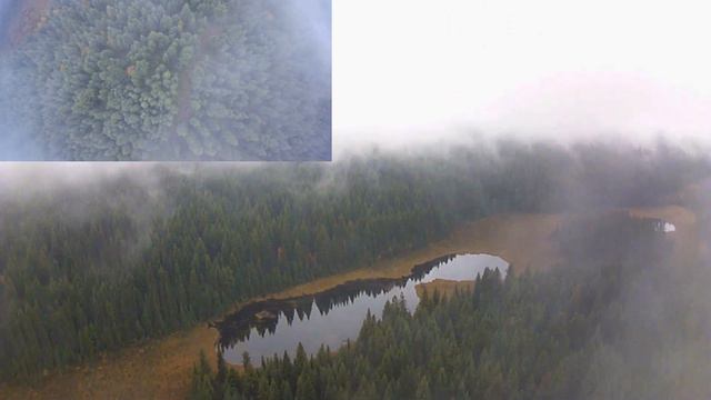 Hiking With The MJX Bugs 2, Short Flight In The Clouds смотреть онлайн