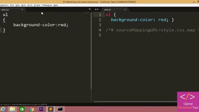SASS Tutorial #3 - SASS Nesting Styles (Learn Sass) ?? смотреть онлайн