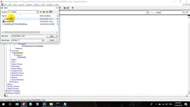 How to add calendar in oracle forms смотреть онлайн