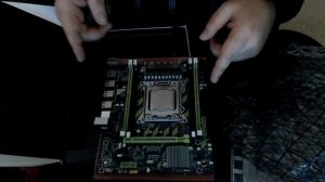 Atermiter X79 X79G Распаковка Установка Запуск топ