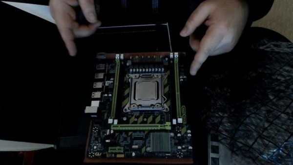 Atermiter X79 X79G Распаковка Установка Запуск топ