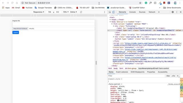 Flask Tutorial #10: Bit.ly Clone - URL Shortener 2 (PART 3) смотреть онлайн