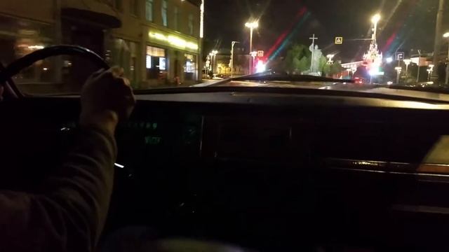 Покатушки по ночной Москве на Волге газ 24. Часть 2. смотреть онлайн