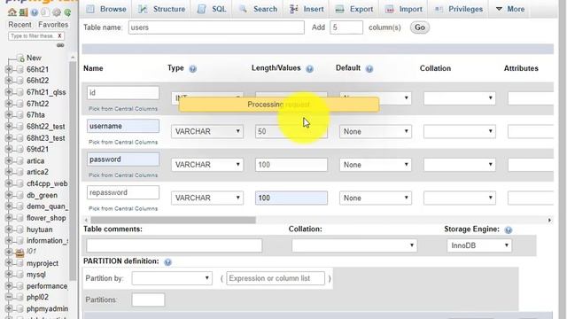 4.4 Tìm hiểu mysql và ứng dụng tạo bảng người dùng смотреть онлайн