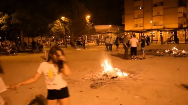 Праздник Ивана Купала Испания Сарагоса 23 06 2016 смотреть онлайн