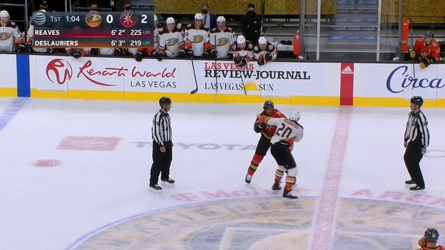NHL Fight - Ducks @ Golden Knights - 09 02 2021 смотреть онлайн
