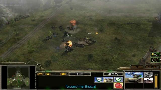 Contra 009 - Skirmish with Hachum [C&C Generals Zero Hour] смотреть онлайн