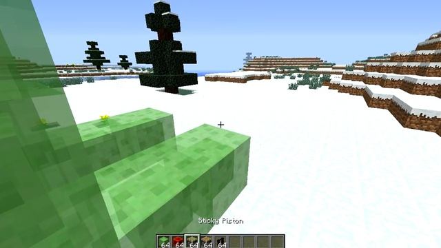 How To Make A Moving Snowmobile In Minecraft (Very Easy and No Mods) смотреть онлайн