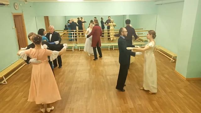Вальс "Мама", студии исторического бального танца "Фиолент" и "Фарандола". смотреть онлайн
