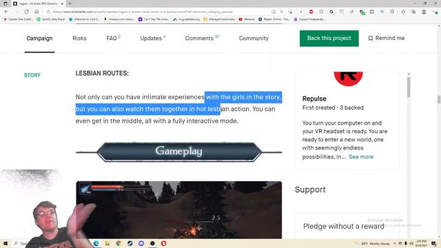 Iragon - Аn Erotic RPG Game - Kickstarter Critique смотреть онлайн
