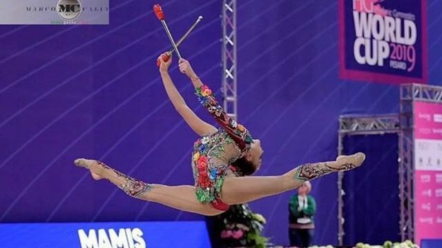 #023 music for Rhythmic Gymnastics / Fireball смотреть онлайн