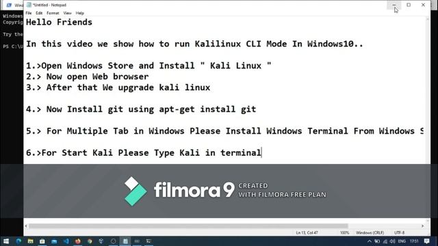 How to Install Kali Linux In Windows 10 without VirtualBox. смотреть онлайн