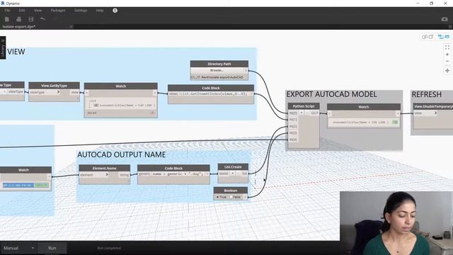 How to isolate & export elements from Revit to AutoCAD with Dynamo смотреть онлайн
