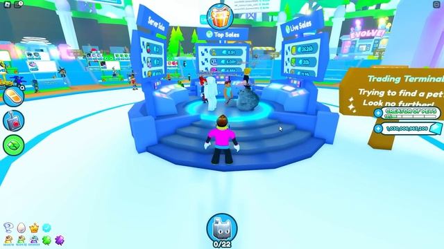 ПОКУПАЮ ВСЕ ПОДАРКИ И ЭКСКЛЮЗИВНЫЕ ЯЙЦА В PET SIMULATOR X В РОБЛОКС! ROBLOX смотреть онлайн