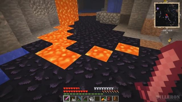 ч.27 Minecraft Опасные приключения - Отправляемся в горы (Лаки блоки) смотреть онлайн