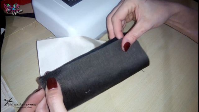 Кошелек на молнии, своими руками Natalie Erim выкройка кошелька смотреть онлайн
