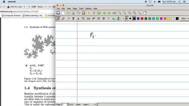 [Python] Turtle教程——L-System смотреть онлайн