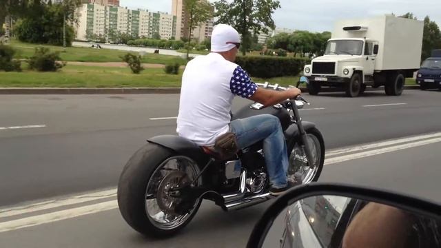 Honda Shadow Custom 2011 year Part1 смотреть онлайн