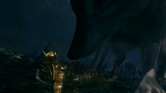 Dark Souls - Sif's Alternate Scene смотреть онлайн