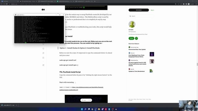 Flux Node Setup Guide (VPS) смотреть онлайн