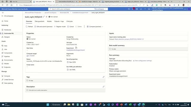 Azure AutoML for Images for training an object detection model with a "no-code" experience смотреть онлайн