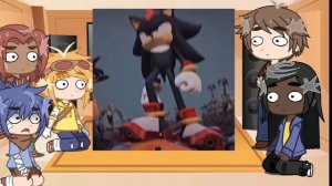 Sonic the Movie 2 react to Shadow the hedgehog [!!sonadow!!] [RUS/ENG]