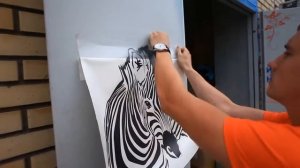 Как наклеивать наклейки с плоттерной резкой