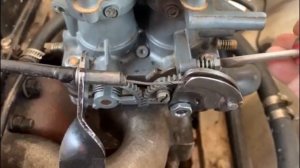 38 Weber DGAS How to adjust idling