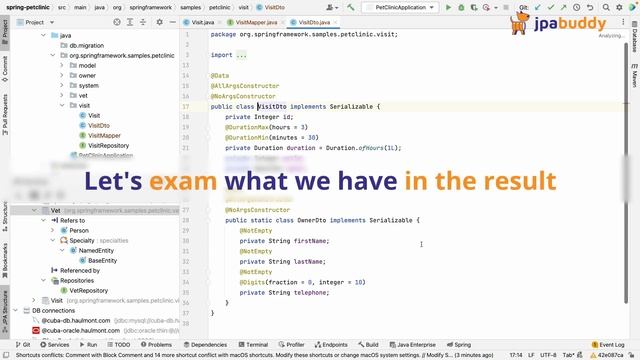 Generate DTO & Mapstruct Mapper along with Hibernate Validations and Lombok annotations | JPA Buddy смотреть онлайн