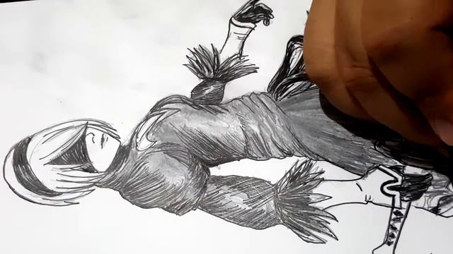 SPEED DRAWING Nier Automata 2B смотреть онлайн