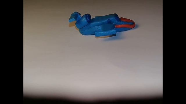 Обзор реактивного самолёта из пластилина. смотреть онлайн