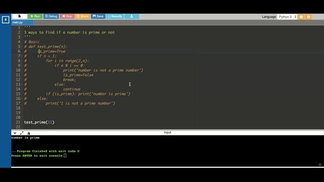 Python Tutorial for Beginners | Obvious, Smart and Fastest method to find prime numbers смотреть онлайн