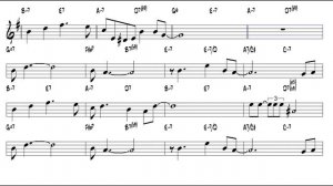 ❤ Georgia On My Mind   Hoagy Carmichael 1930  Tenor Sax Sheet Music