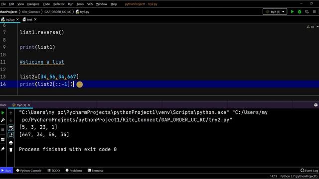 # 9 PYTHON - LIST Reverse | How to reverse a list in python смотреть онлайн