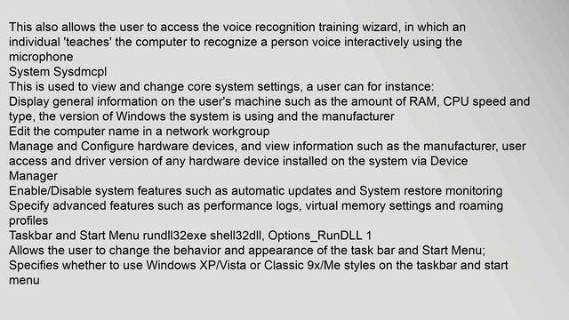 Control Panel (Windows) смотреть онлайн