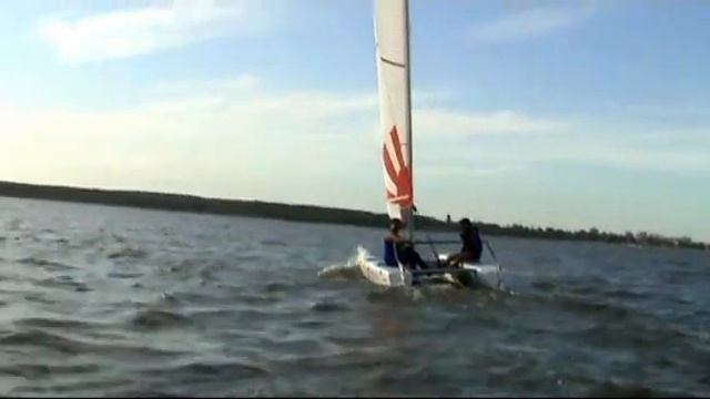 КэтБот: Парусный катамаран на озерах Урала - 2011 год. смотреть онлайн