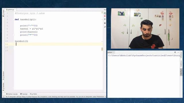 Python Ders 8 -Fonksiyon(Def) Kullanımı смотреть онлайн