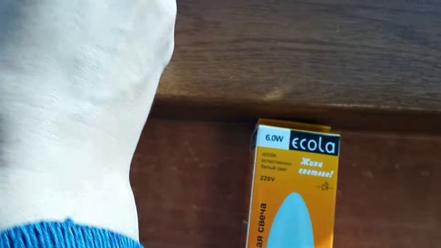 Светодиодная лампа свеча Ecola 6W E14 смотреть онлайн