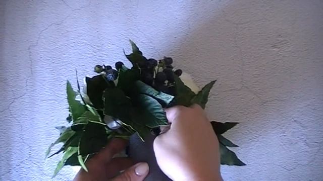 Букет из фоамирана/ Сборка букета невесты / Как оформить ножку букета смотреть онлайн