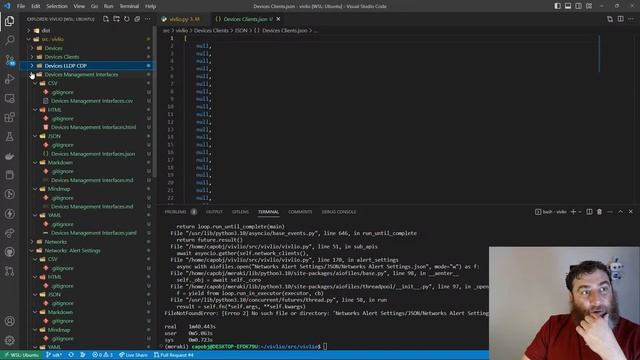 Meraki SDK async live development stream смотреть онлайн