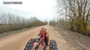 Мини путешествие на мотоблоке МТЗ 05.